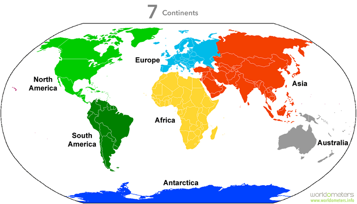 7 continents